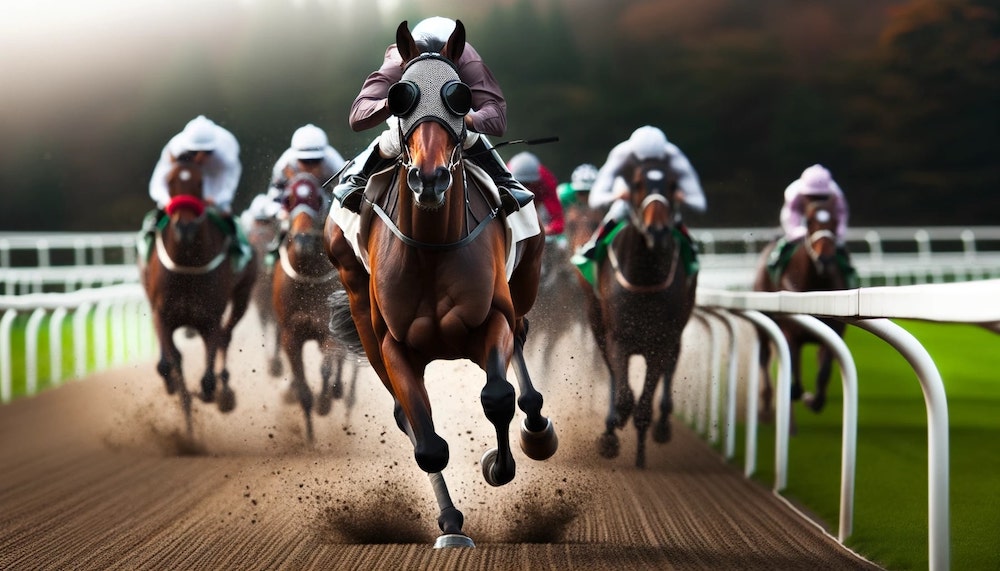 ブリンカーをつけた馬の成績が上昇？真相を調査